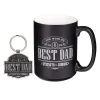 Gavesett, Krus + Nøkkelring, The World's Best Dad, 414 ml (GS 359)