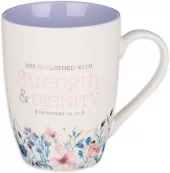 Krus, Strenght & Dignity, Proverbs 31:25 (MUG 842)