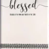 Notatbok, Blessed is the man, A6  (JOURN 13)