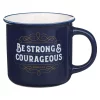 Krus, Be Strong and Courageous Camp-Style (MUG 1231)