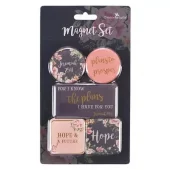 Magnetsett, For I Know The Plans I Have For You, Jeremiah 29:11, 5 stk (MGS 035)