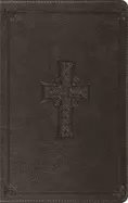ESV - Thinline Bible, Red letter, Celtic Cross Design
