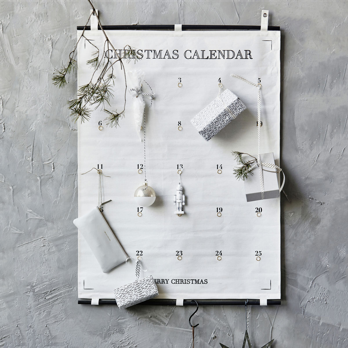 Kalender, 25 days till Christmas