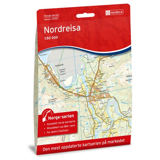 Nordreisa 1:50 000