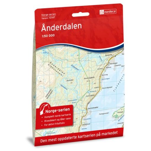 Ånderdalen 1:50 000