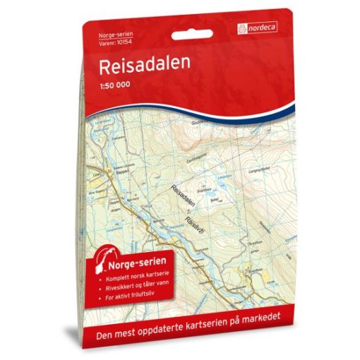 Reisadalen 1:50 000