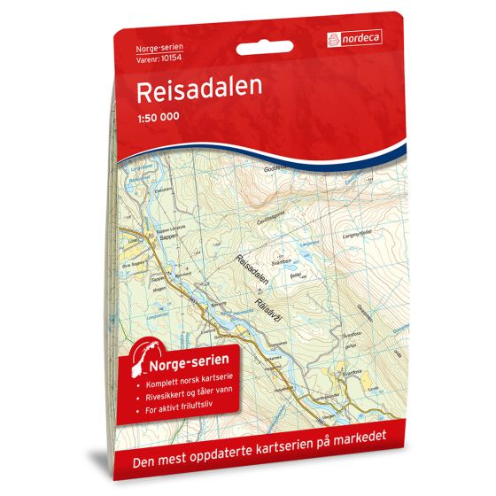 Reisadalen 1:50 000