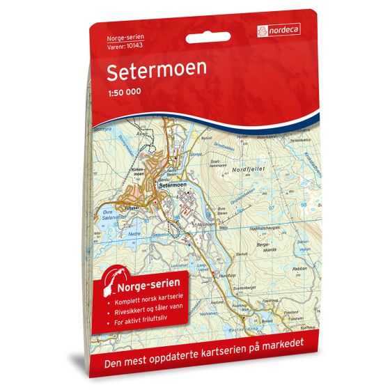 Setermoen 1:50 000