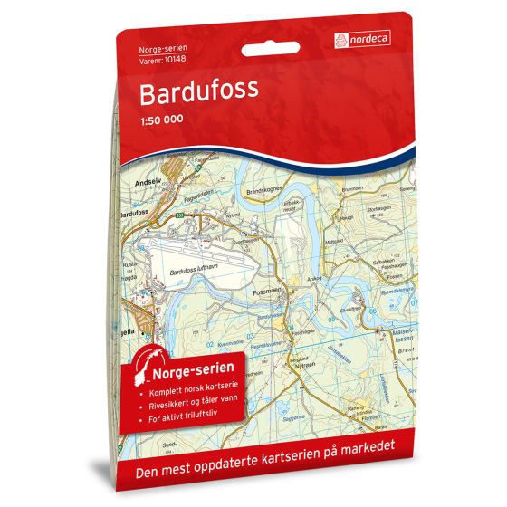 Bardufoss 1:50 000