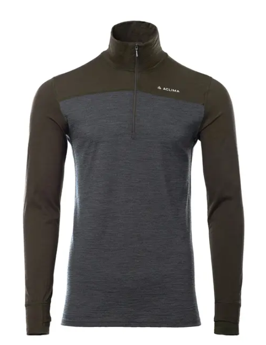 LightWool 180 Polo w/zip M's