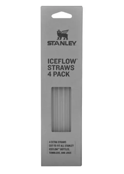 Iceflow straws 4 pack
