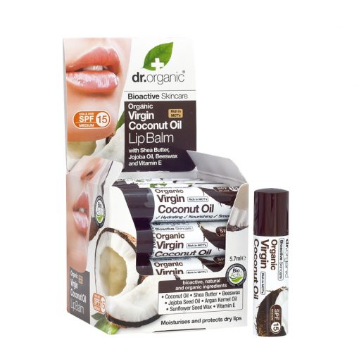 Dr Organic Lip Balm Coconut oil 5.7 ml