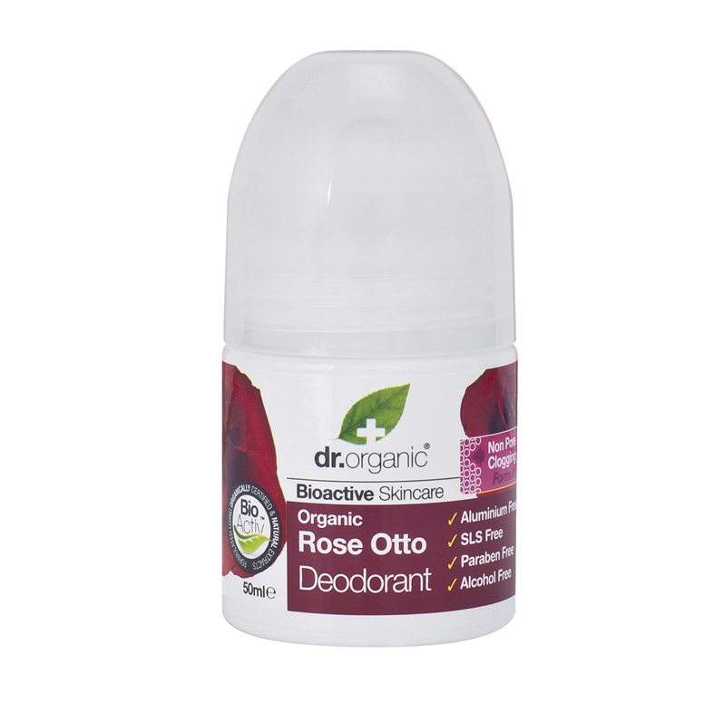 Dr Organic Deo Rose 50 ml