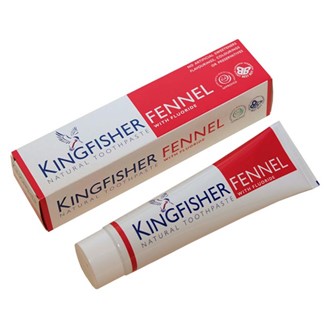 KingfisherTannpasta Fennel Med fluor - Rød