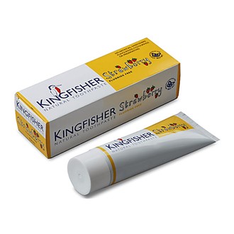 Kingfisher Barnetannkrem. Jordbær 75ml