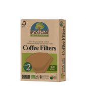 If You Care - Kaffefilter nr. 2. 100 stk