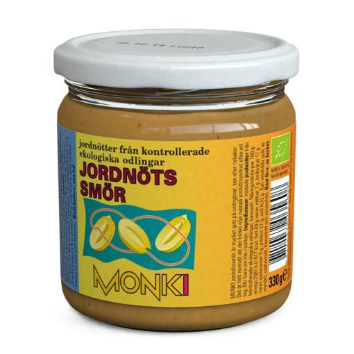 Monki Peanøttsmør Fint 330g