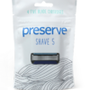 Preserve Shave 5 Barberblader | 4 Blader