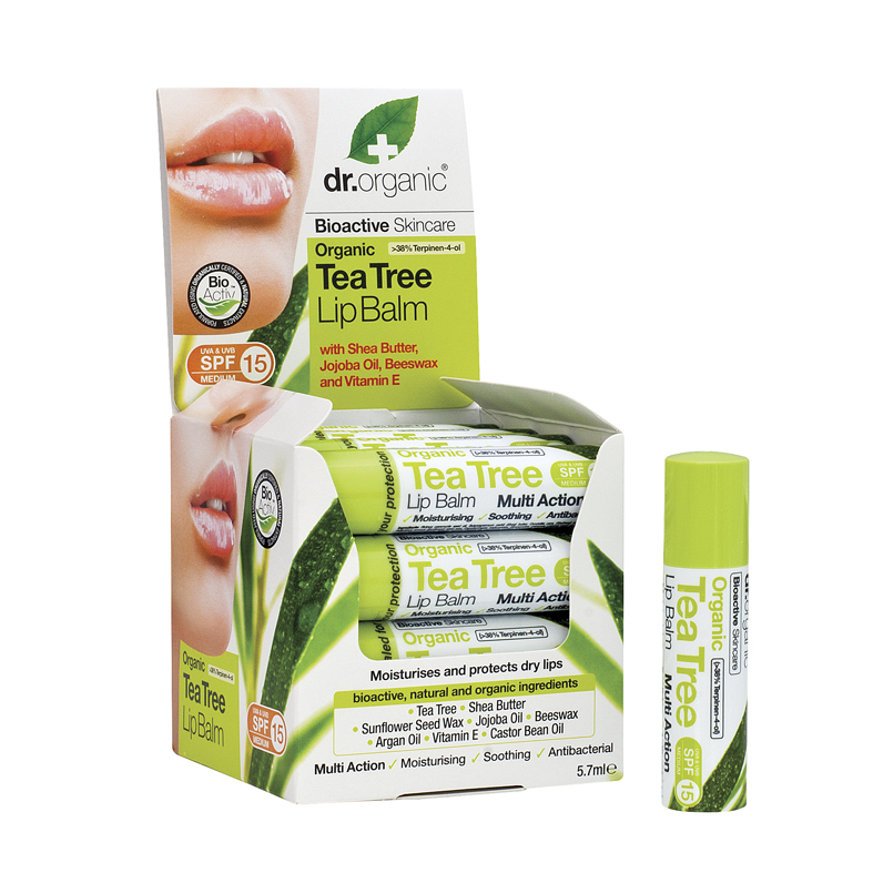 Dr. Organic Lip Balm TeaTree
