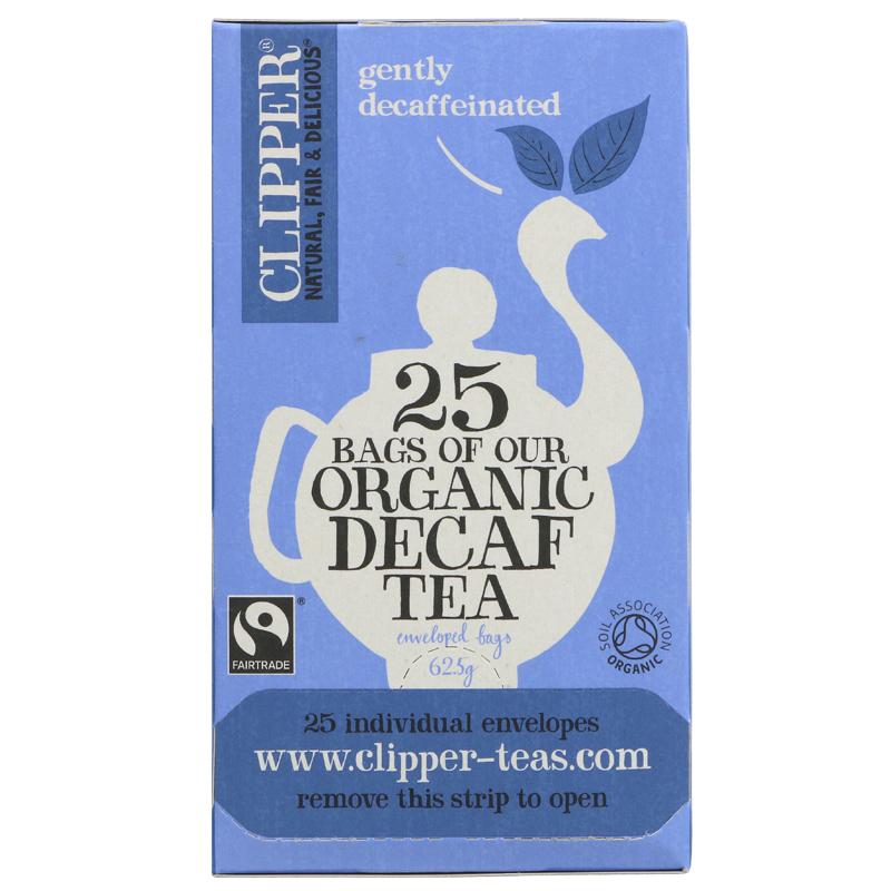 Clipper Decaffeinated Teabags 25 bags