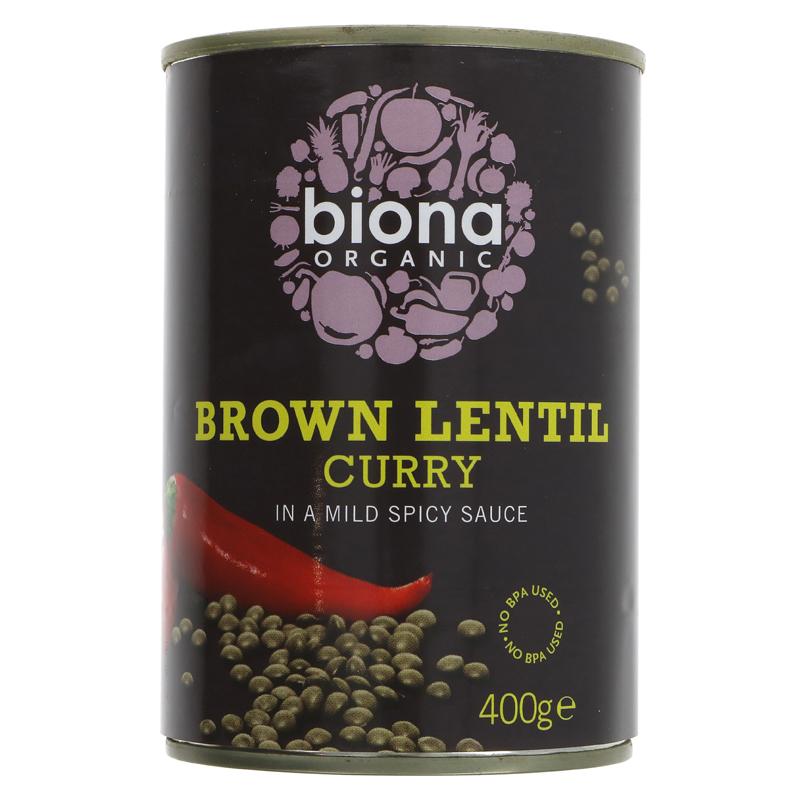 Biona linsecurry 400g øko