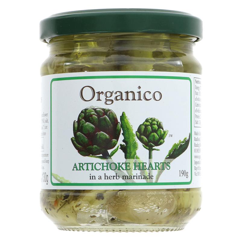 Organico Artisjokkhjerter 190g