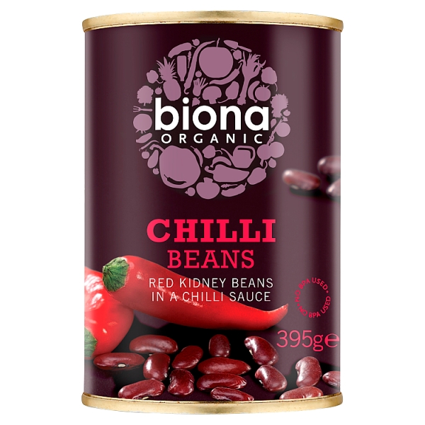 Biona Chilli Beans 395g