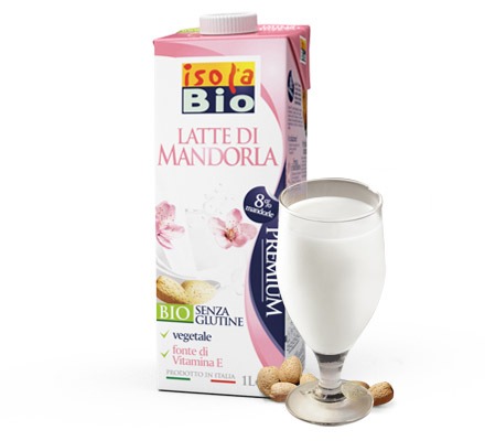 Mandeldrikk. glutenfri. [øko]. 1 l. Isola Bio