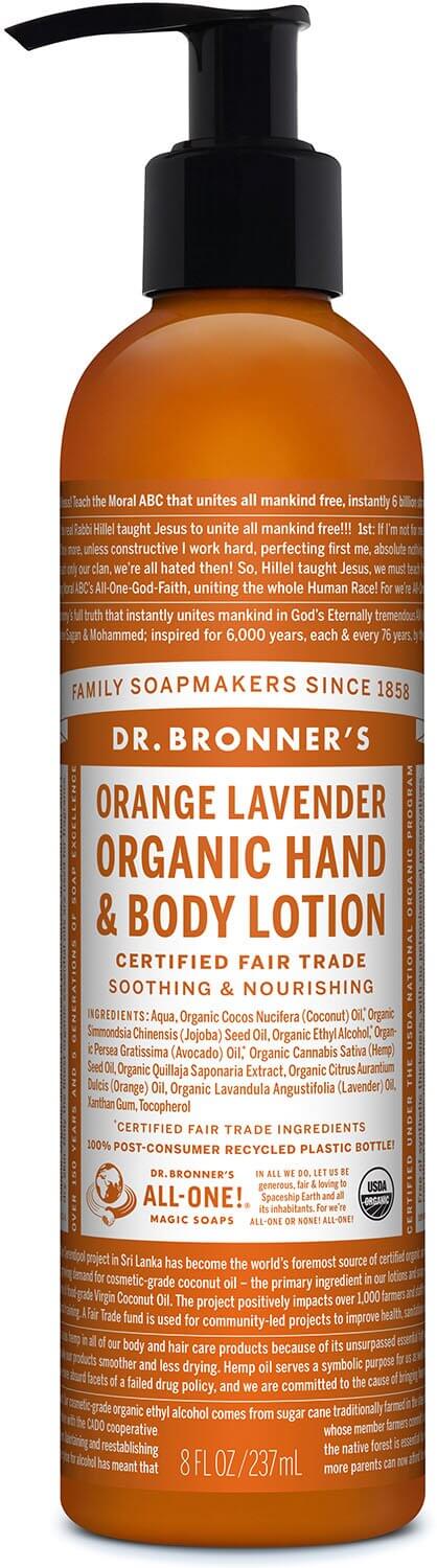 Dr. Bronners Orange-Lavender Body Lotion
