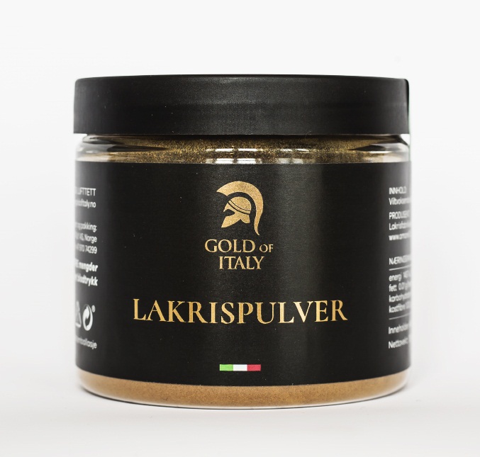 Gold of Italy Lakrispulver 100g