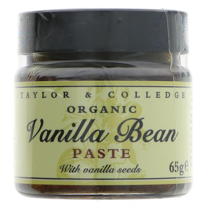 Taylor & Colledge Organic Vanilla Bean Paste - 65g
