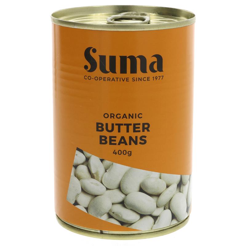 Suma Limabønner (butter beans), øko, 400g