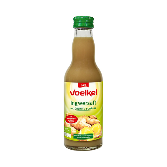 Ingefær juice, 200 ml, økologisk, Voelkel