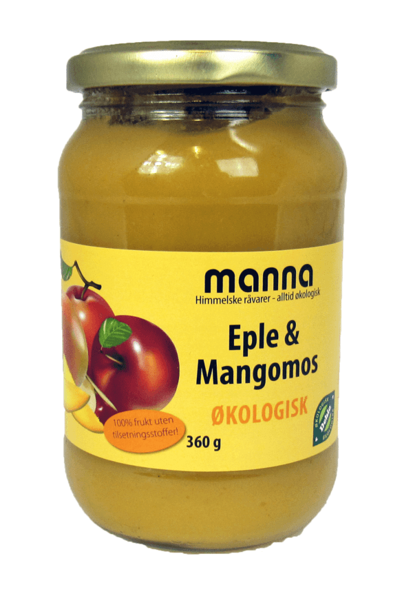 Manna Eple- og Mangomos 360g