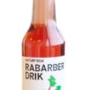 Rabarbradrikk u/tilsatt sukker, 275 ml, økologisk, Naturfrisk