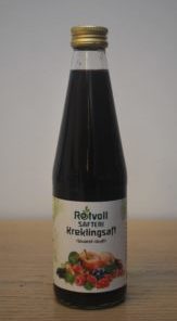 Rotvoll Kreklingsaft Usukret Råsaft 330ml