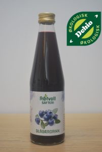 Rotvoll Blåbærsaft Usukret 330ml