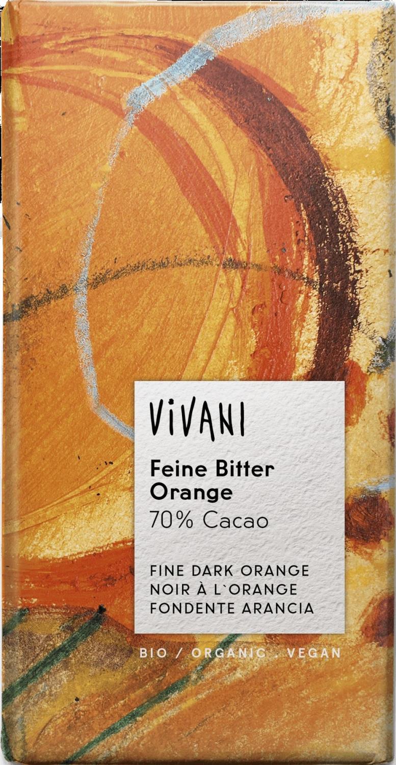 Vivani Fine Dark Orange 70% 100g