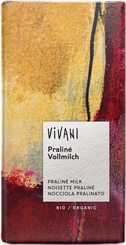 Vivani Melksjokolade Praline 100g