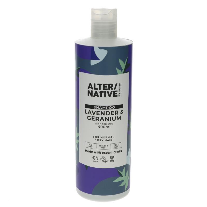 Alter/native By Suma Lavender & Geranium Shampoo 400ml