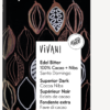 Mørk sjokolade m/kakaonibs, 100%, 80 g, vegan, økologisk, Vivani