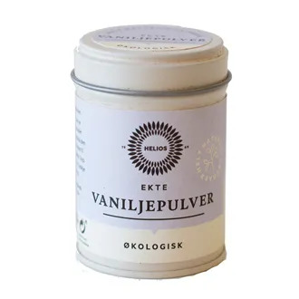 Helios økologisk ekte vaniljepulver 10 g
