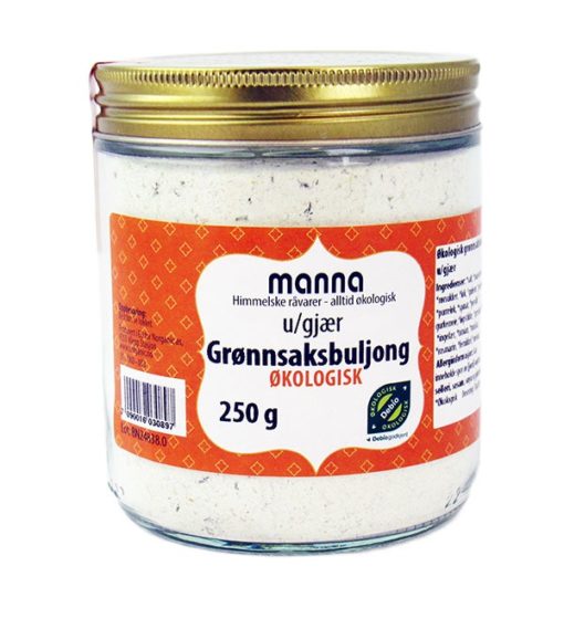 Manna grønnsaksbuljong u/gjær 250g