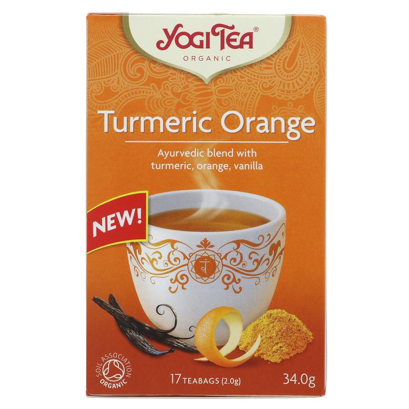 Yogi Tea Turmeric Orange - 17 bags