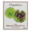 Organico French Chestnuts in box - organic - 200g