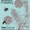 Beefayre - duftlys 200 g - watermint & rosemary
