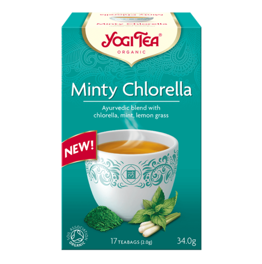 Yogi Tea Minty Chlorella - organic - 17 bags