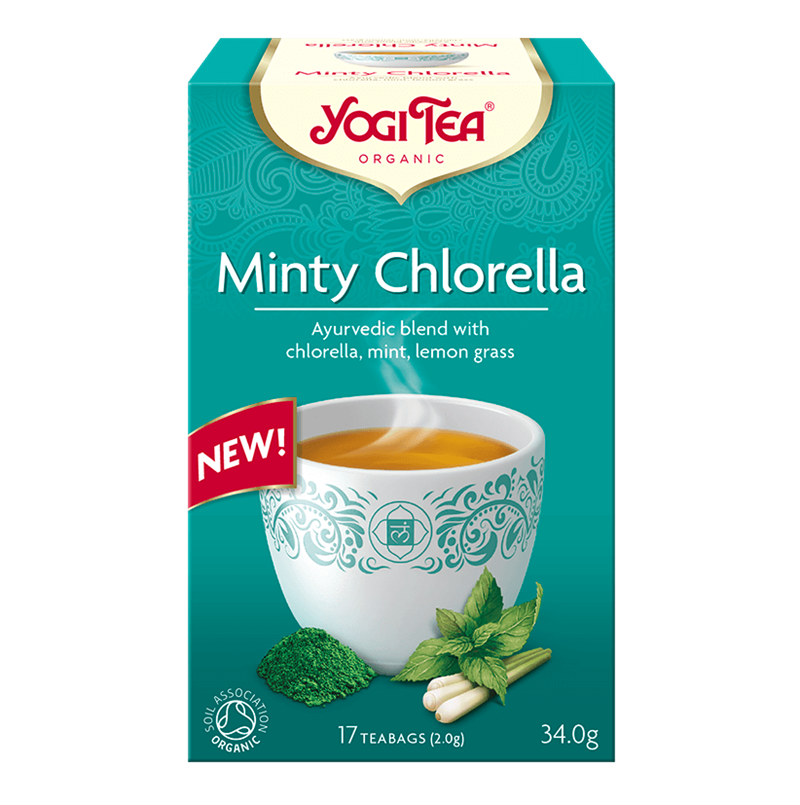 Yogi Tea Minty Chlorella - organic - 17 bags