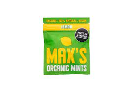 Sitron pastiller, 17 g, økologisk, Max`s Mint+