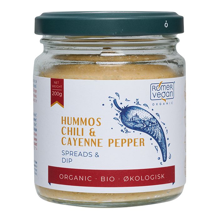 RØMER VEGAN HUMMUS CHILI 200G